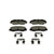 Blue Series Ceramic Front Brake Pad Set | BOSBE503H