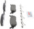 Blue Series Semi-Metallic Rear Brake Pad Set | BOSBE898H
