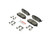 Blue Series Ceramic Rear Brake Pad Set | BOSBE1841H