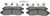Blue Series Ceramic Front Brake Pad Set | BOSBE1039H