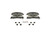 Blue Series Semi-Metallic Front Brake Pad Set | BOSBE1399H