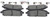 Blue Series Ceramic Front Brake Pad Set | BOSBE691H