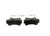 Blue Series Semi-Metallic Front Brake Pad Set | BOSBE1014H