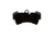 Blue Series Semi-Metallic Front Brake Pad Set | BOSBE1014H