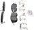 Blue Series Ceramic Front Brake Pad Set | BOSBE815AH