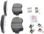 Blue Series Ceramic Front Brake Pad Set | BOSBE476H