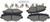 Blue Series Ceramic Front Brake Pad Set | BOSBE1543H