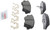 Blue Series Ceramic Front Brake Pad Set | BOSBE1543H