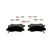 Blue Series Ceramic Front Brake Pad Set | BOSBE2178H
