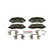 Blue Series Ceramic Front Brake Pad Set | BOSBE2178H