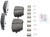 Blue Series Ceramic Rear Brake Pad Set | BOSBE2271H