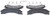 Blue Series Semi-Metallic Rear Brake Pad Set | BOSBE1330H