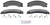 Blue Series Semi-Metallic Rear Brake Pad Set | BOSBE1330H