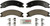 Blue Series Semi-Metallic Rear Brake Pad Set | BOSBE1330H