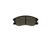 Blue Series Ceramic Front Brake Pad Set | BOSBE1264H