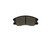 Blue Series Ceramic Front Brake Pad Set | BOSBE1264H