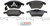 Blue Series Semi-Metallic Front Brake Pad Set | BOSBE1107H