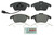 Blue Series Semi-Metallic Front Brake Pad Set | BOSBE1107H