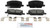 Blue Series Ceramic Front Brake Pad Set | BOSBE2019H