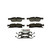 Blue Series Ceramic Front Brake Pad Set | BOSBE1904H