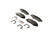 Blue Series Semi-Metallic Front Brake Pad Set | BOSBE1479H