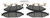 Blue Series Ceramic Front Brake Pad Set | BOSBE1649H