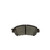 Blue Series Ceramic Front Brake Pad Set | BOSBE1852H