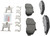Blue Series Ceramic Front Brake Pad Set | BOSBE679H