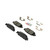Blue Series Ceramic Rear Brake Pad Set | BOSBE1707H