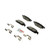 Blue Series Ceramic Rear Brake Pad Set | BOSBE1707H