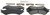 Blue Series Semi-Metallic Rear Brake Pad Set | BOSBE802H
