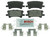 Blue Series Ceramic Rear Brake Pad Set | BOSBE996H