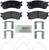Blue Series Ceramic Front Brake Pad Set | BOSBE893H