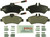 Blue Series Semi-Metallic Rear Brake Pad Set | BOSBE1317H