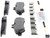 Blue Series Semi-Metallic Rear Brake Pad Set | BOSBE1317H