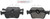 Blue Series Semi-Metallic Rear Brake Pad Set | BOSBE1762