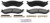Blue Series Ceramic Brake Pad Set | BOSBE702H