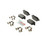 Blue Series Semi-Metallic Rear Brake Pad Set | BOSBE1314H