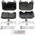 Blue Series Semi-Metallic Front Brake Pad Set | BOSBE1875H