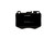 Blue Series Ceramic Front Brake Pad Set | BOSBE1796H