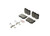 Blue Series Ceramic Front Brake Pad Set | BOSBE1796H