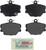 Blue Series Semi-Metallic Front Brake Pad Set | BOSBE1252