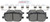 Blue Series Ceramic Front Brake Pad Set | BOSBE923H