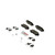 Blue Series Ceramic Rear Brake Pad Set | BOSBE1624H