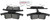 Blue Series Semi-Metallic Rear Brake Pad Set | BOSBE791H