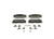 Blue Series Semi-Metallic Front Brake Pad Set | BOSBE1767H