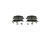 Blue Series Ceramic Front Brake Pad Set | BOSBE1811H