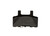Blue Series Semi-Metallic Front Brake Pad Set | BOSBE370H