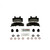 Blue Series Semi-Metallic Front Brake Pad Set | BOSBE370H
