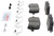 Blue Series Ceramic Front Brake Pad Set | BOSBE1160H